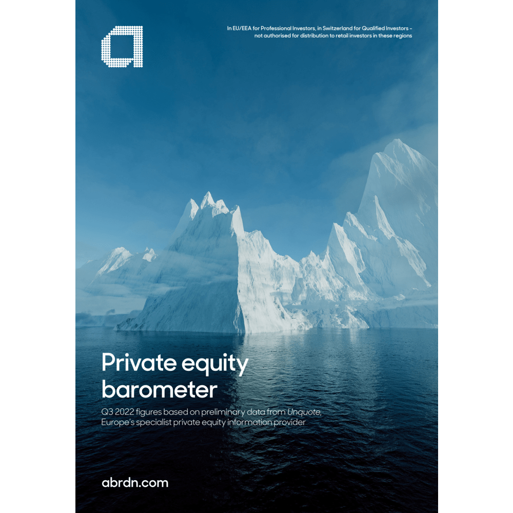 Private equity barometer | Q3 2022