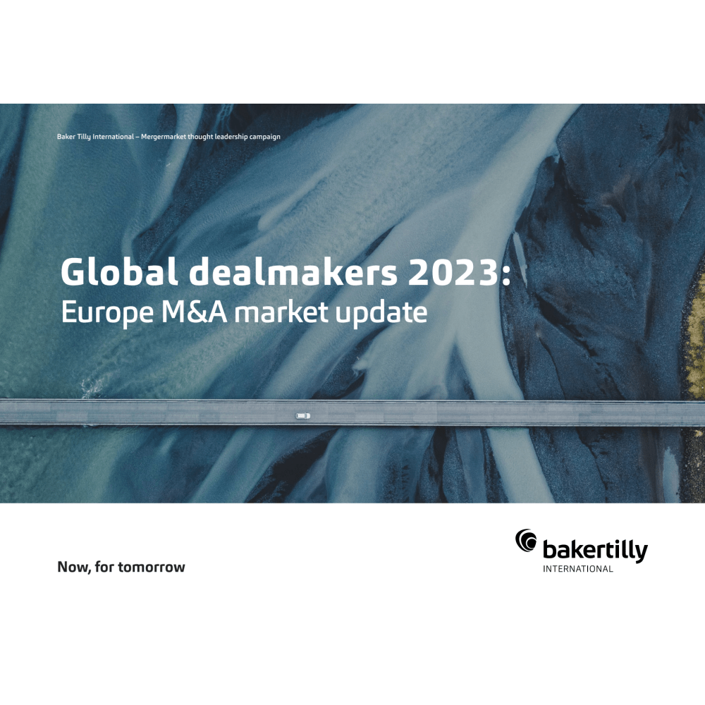 Global dealmakers 2023: Europe M&A market update