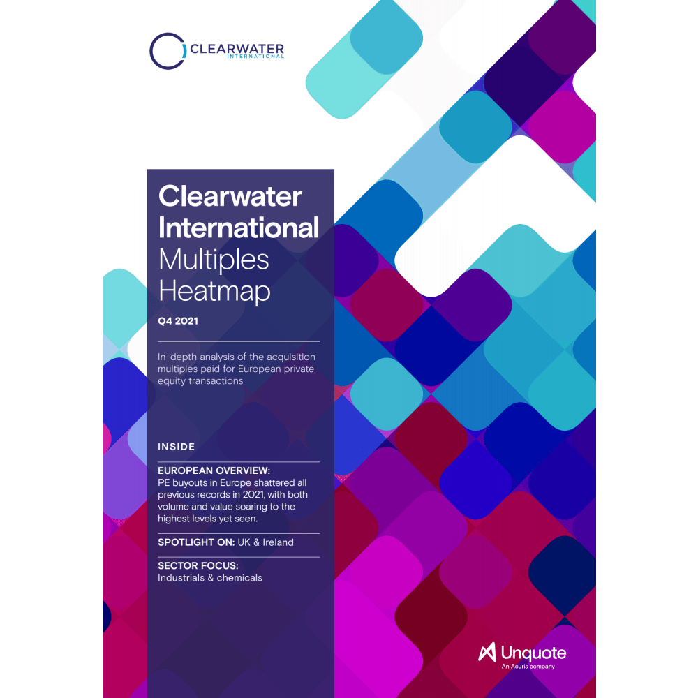 Clearwater International Multiples Heatmap: Q4 2021
