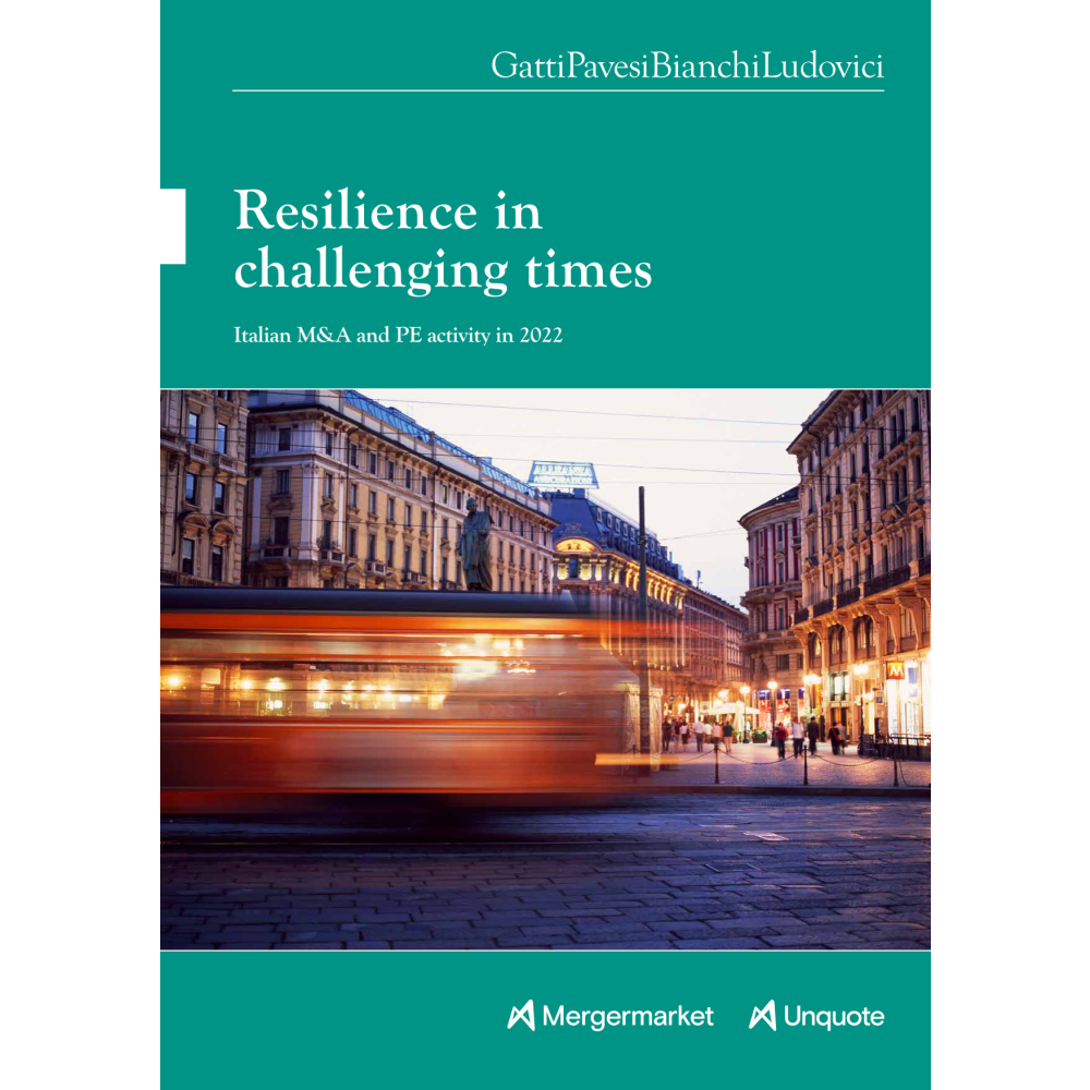 Resilience in challenging times: Italian M&A and PE activity in 2022