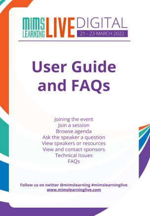 User Guide & FAQs - MIMS Learning Live Digital