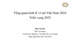 Presentation - Keynote by SBV (Vietnamese)