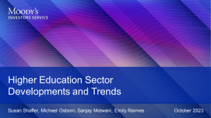 Presentation - US Higher Education: Deepening Disparities Among Colleges and Universities