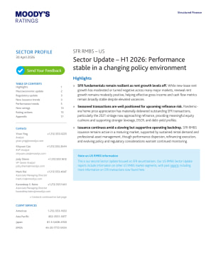 Sector Update – H1 2026: Performance stable in a changing policy environment