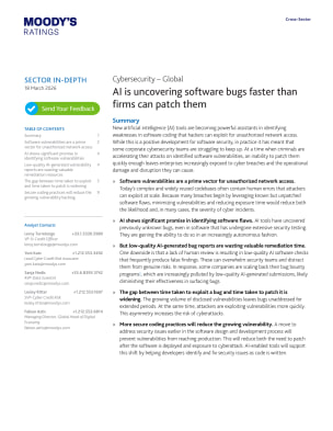 AI is uncovering software bugs faster than firms can patch them