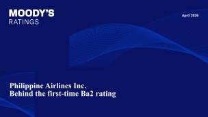 Philippine Airlines Inc.: Behind the first-time Ba2 rating