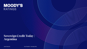 Sovereign Credit Today | An update on Argentina