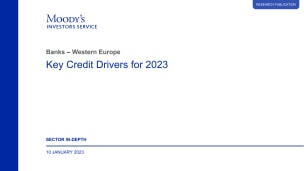 Banks - Western Europe - Key Credit Drivers for 2023
