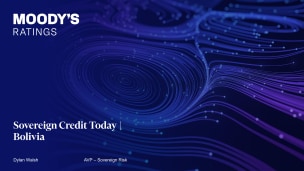Sovereign Credit Today |  Bolivia
