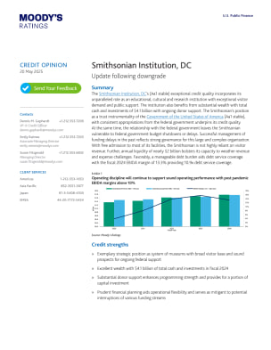 CREDIT OPINION | Update following downgrade