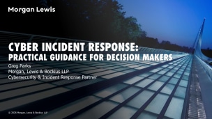 CYBER INCIDENT RESPONSE:PRACTICAL GUIDANCE FOR DECISION MAKER