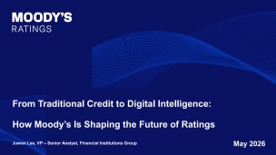 From Traditional Credit to Digital Intelligence: How Moody’s Is Shaping the Future of Ratings