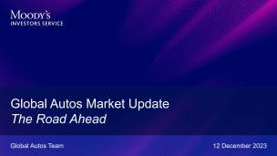 Global Autos Market Update - slide deck