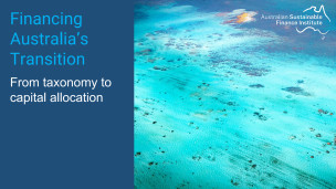 Financing Australia's Transition - ASFI presentation - Sept 2026
