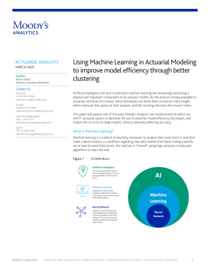 MA: Using Machine Learning in Actuarial Modeling to improve model ...