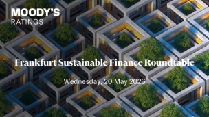 Moody's Frankfurt Sustainable Finance Roundtable May 2026
