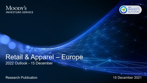 Retail & Apparel Europe 2022 Outlook slides