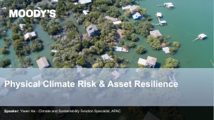 Physical Climate Risk & Asset Resilience