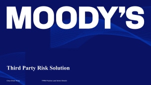 Moody's Third Party Risk Management