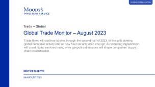 Global Trade Monitor – August 2023