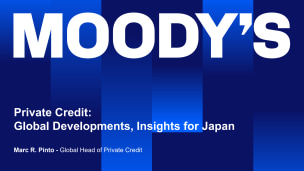 Private Credit: Global Developments, Insights for Japan