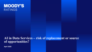 Presentation: AI in Data Services - risk of replacement or source of opportunities?