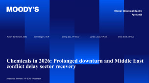 Presentation - Chemicals in 2026: Prolonged downturn in commodities delays sector recovery