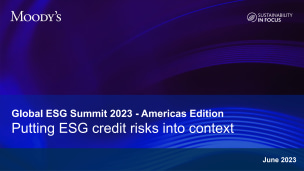 Presentation: Global ESG Summit 2023 - Americas Edition | Moody's Events