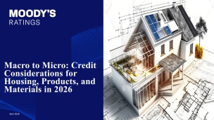Presentation - Macro to Micro: Credit Considerations for Housing, Products, and Materials in 2026