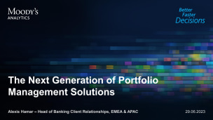 The Next Generation of Portfolio Management Solutions | Moody's Events