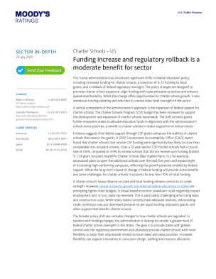 Funding increase and regulatory rollback is a moderate benefit for sector