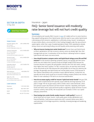 Insurance – Japan | May 2026