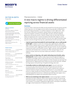 Macroeconomics – Global – A new macro regime is driving differentiated repricing across financial assets, 19 July 2026