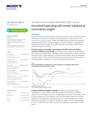 Household spending will remain subdued as uncertainty weighs