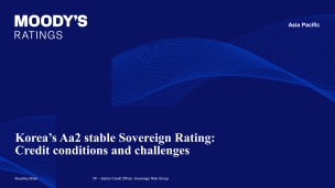 Korea’s Sovereign Rating – Key Drivers and Challenges
