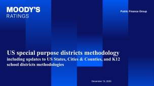 US special purpose districts methodology