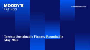 Presentation: Sustainable Finance Roundtable