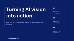 Turning AI vision  into action