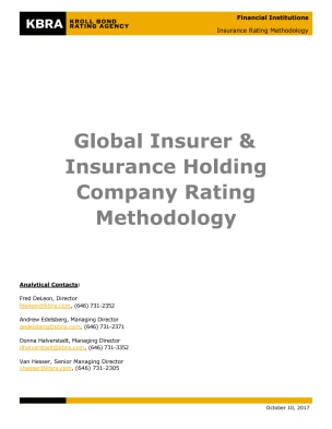 Global Insurer & Insurance Holding Company Rating Methodology