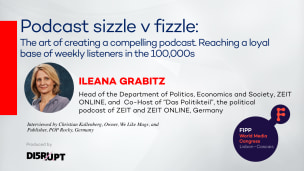 Podcast sizzle v fizzle: The art of creating a compelling podcast. Reaching a loyal base of weekly listeners in the 100,000s