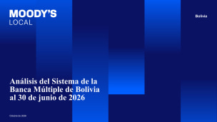Análisis del Sistema de la  Banca Múltiple de Bolivia  al 30 de junio de 2026