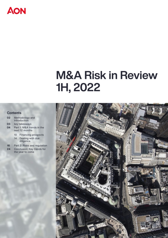 M&A Risk in Review 1H 2022