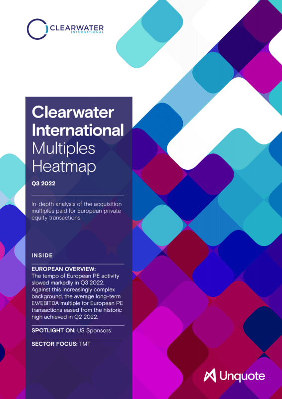 Clearwater International Multiples Heatmap: Q3 2022
