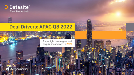 Deal Drivers: APAC Q3 2022
