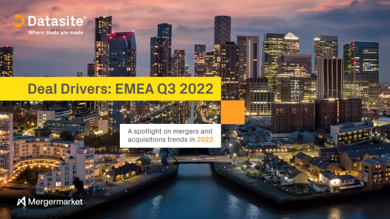 Deal Drivers: EMEA Q3 2022