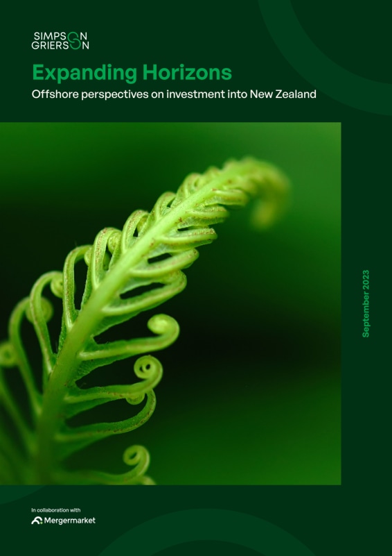 Expanding Horizons 2023: Offshore perspectives on investment into New Zealand