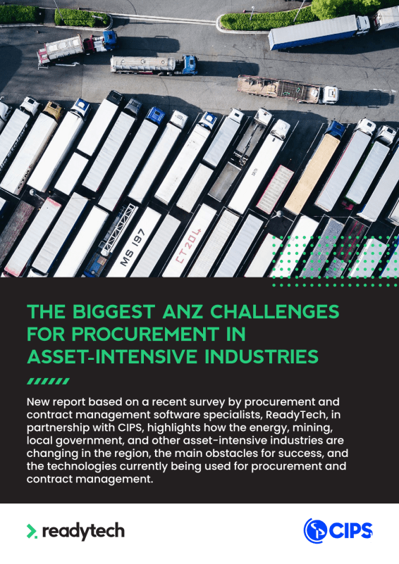 The biggest ANZ challenges for procurement in asset-intensive industries
