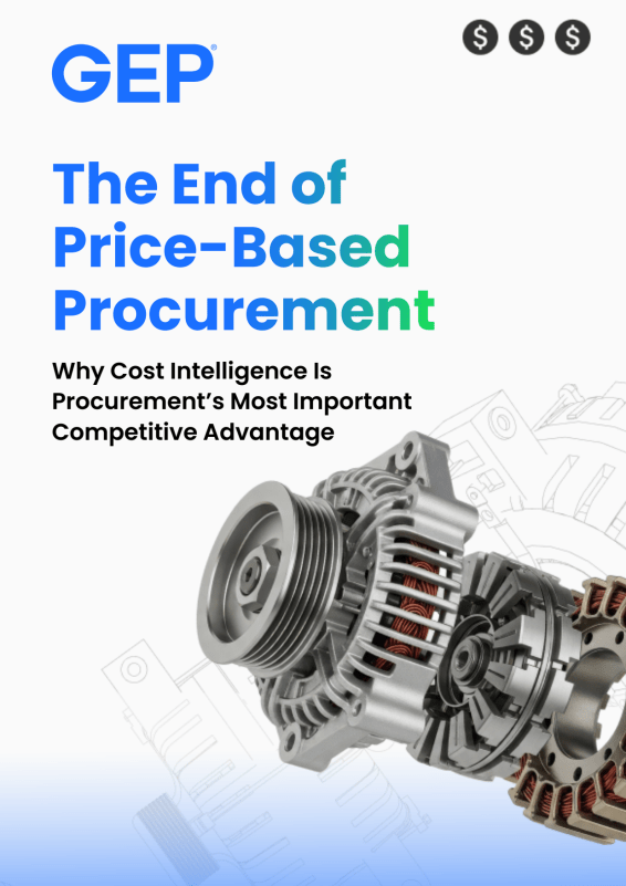 The End of Price-Based Procurement: Why Cost Intelligence Is Procurement’s Most Important Competitive Advantage