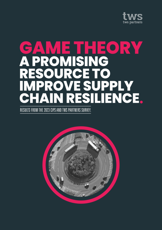 Game Theory: A promising resource to improve supply chain resilience