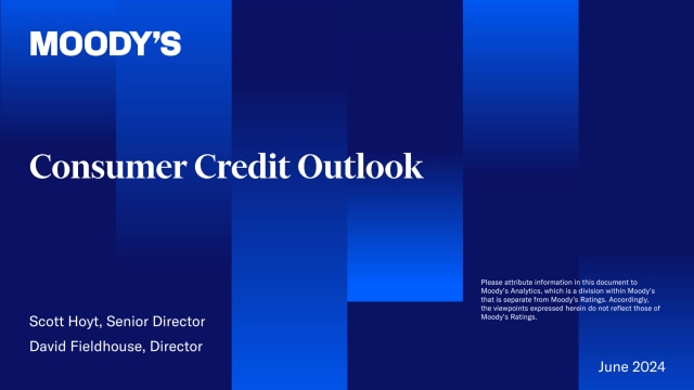 Moody's U.S. Consumer Credit Outlook Slides